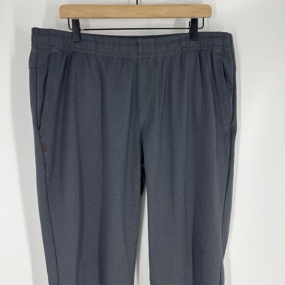 Rhone Pants Size XL Mens Gray Spar Tactel Jogger Stretch Athleisure Comfort Gym - Picture 2 of 11